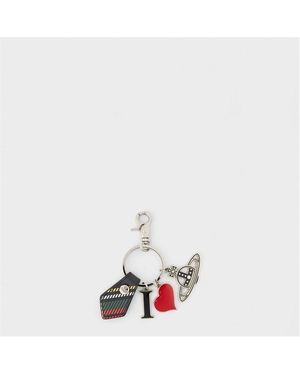 Vivienne Westwood Keyring - White