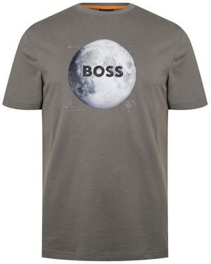 BOSS Relaxed Fit T-Shirt - Blue