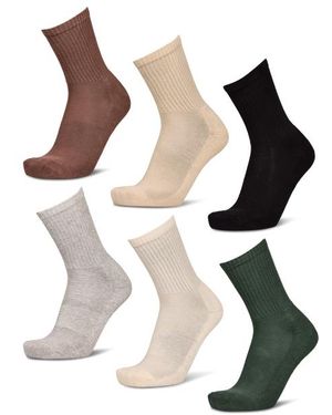 Foot Locker Crew 6 Pack Socken - Weiß