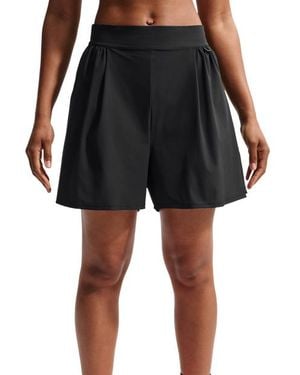 Nike 24.7 Dri-Fit High-Waisted Shorts Donna - Nero