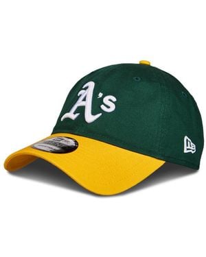 KTZ 9Twenty Mlb Oakland Athletics Kappen - Gelb