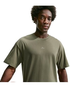 Nike Standard Issue Dri-Fit Basketball T-Shirt Uomo - Verde