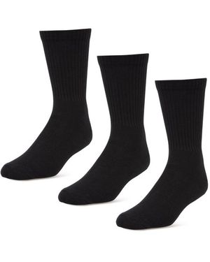 Foot Locker 3 Pack Active Dry Crew Socken - Schwarz