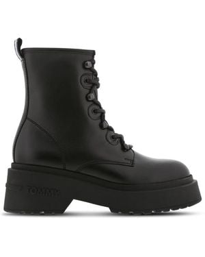 Tommy Hilfiger Lace Up Scarpe - Nero