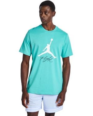 Nike Jumpman Magliette - Blu