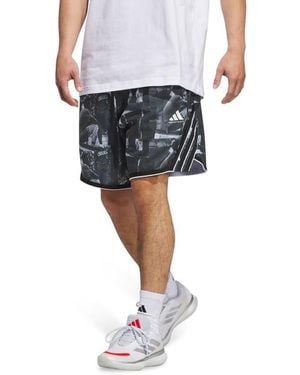 adidas Bball Herren Kurze Hosen - Schwarz