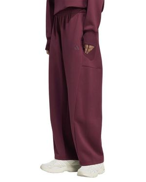 adidas Soft Lux Winter Knit Barrel Joggers Donna - Viola