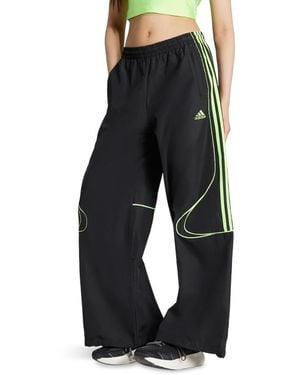 adidas Teamgeist Adicolor Oversized Pantaloni - Nero