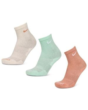 Nike Everyday Cushioned Crew 3 Pack Calze - Blu