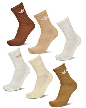 adidas Crew 6 Pack Socken - Mettallic