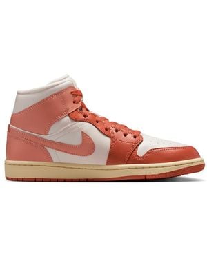 Nike Aj1 Mid Scarpe - Rosso