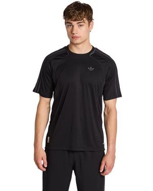 adidas Teamgeist Herren T-Shirts - Schwarz