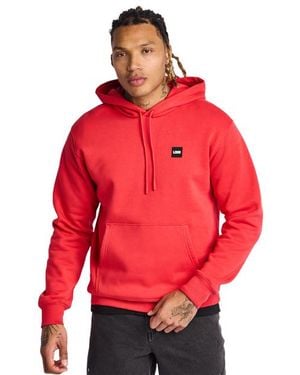 LCKR Embroidered Hooded Uomo - Rosso