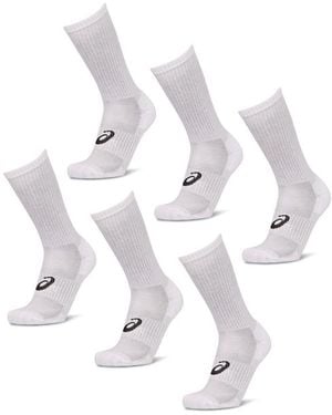 Asics 6 Pack Crew Sock Socken - Mettallic