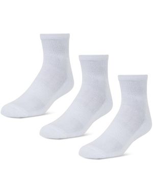 Foot Locker 3 Pack Active Dry Quarter Socken - Weiß