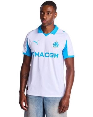 PUMA Marseille Home 25-26 Herren Trikots/Replikate - Blau