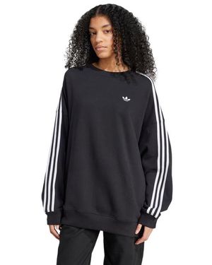 adidas Adicolor 3-Stripes Adilenium Sweatshirt Felpe - Nero