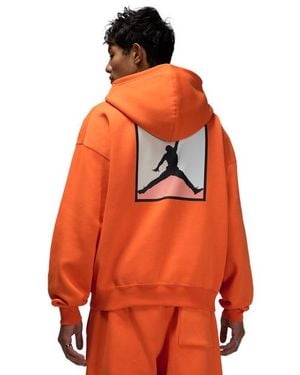 Nike Brooklyn Felpe Con Cappuccio - Arancione