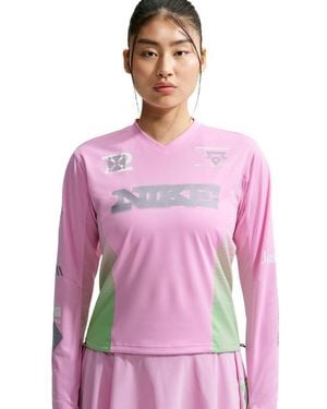 Nike Swift Long-Sleeve Running Top Donna - Viola