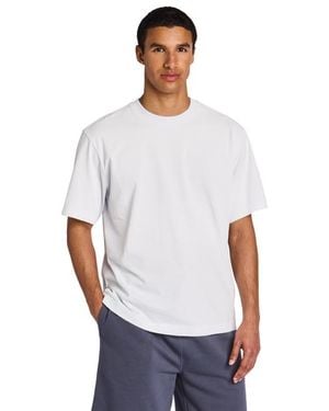 LCKR Heavyweight Distressed Relaxed Fit Herren T-Shirts - Weiß