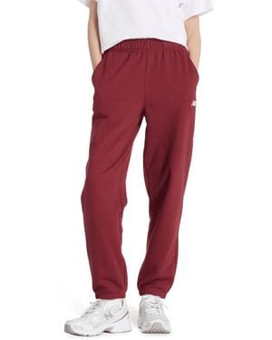 New Balance Terry Pantaloni - Rosso