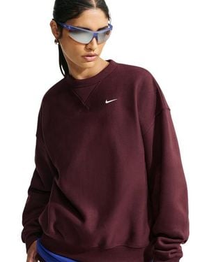 Nike Fleece Damen Sweatshirts - Lila