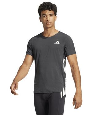 adidas Adizero T-Shirt Herren T-Shirts - Grau