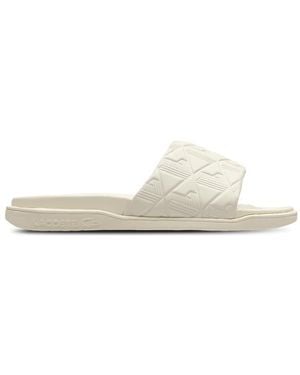 Lacoste Serve Slide Dual Herren Flip-Flops Und Sandalen - Weiß