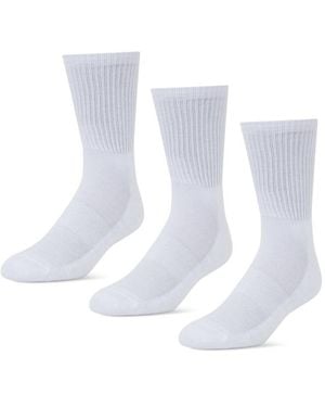 Foot Locker 3 Pack Active Dry Crew Socken - Weiß