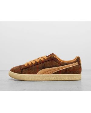 PUMA Clyde Harris Tweed in Brown for Men Lyst UK