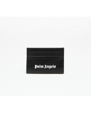 Palm Angels Wallet Classic Logo Card Holder/ Off - Black