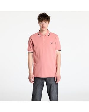 Fred Perry T-Shirt Twin Tipped Shirt Putty/ Ecru - Rot