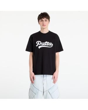 PATTA T-Shirt Logo Tail T-Shirt - Black