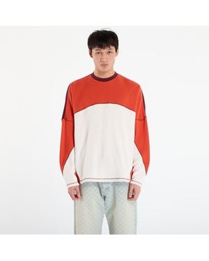 adidas Originals Sweater Adidas La Cienega Ls Sports Long-Sleeve Top - Red