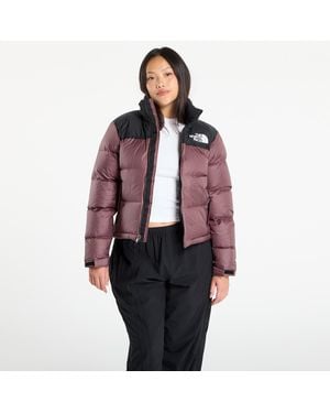 The North Face Jacket W 1996 Retro Nuptse Jacket Tawny Quartz/ Tnf - Red