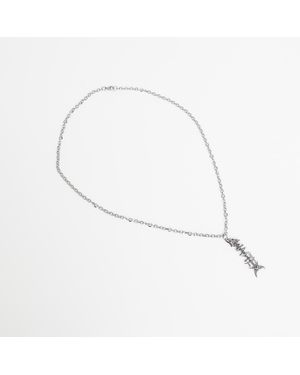 Wasted Paris U Surrender Necklace - White