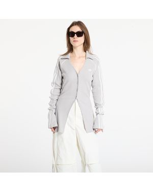 adidas Originals Top Adidas Button Down Top - Gray