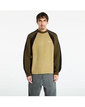 Obey Sweatshirt Obey Raglan Crew Neck Sweater - Green