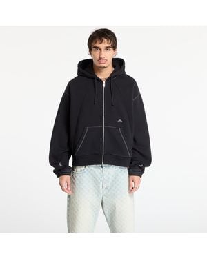 A_COLD_WALL* Sweatshirt Millbank Zip Hoodie - Schwarz