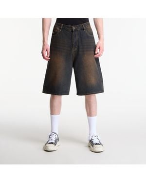 Wasted Paris Korte Broek Faded Casper Short - Zwart