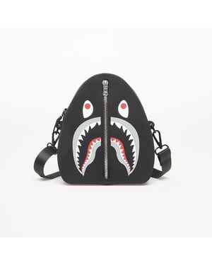 A Bathing Ape Sac shark silicon shoulder bag universal - Noir