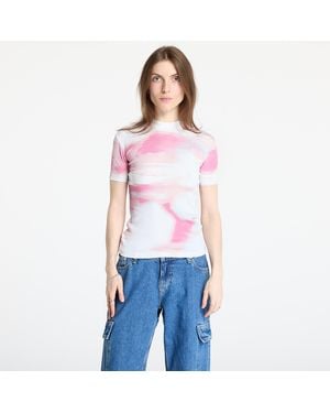 Calvin Klein T-Shirt Jeans Rib Tee - White