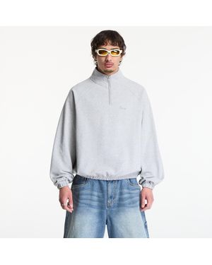 Dime Sweatshirt Classic Terry Quarter Zip - Blue