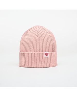Human Made Cotton Rib Beanie - Pink