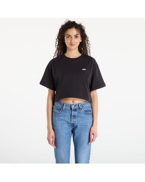 Vans T-Shirt W Salton Relax Crop Ss T-Shirt - Black