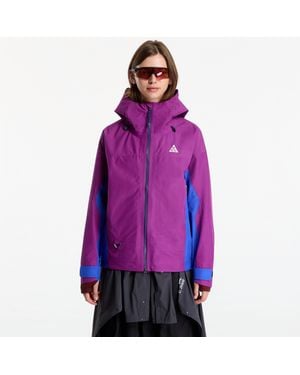Nike Giacca Acg Miery Ridge Torm-Fit Adv Gore-Tex 3L Hiking Jacket Bold Berry/ Hyper Royal/ Ummit - Viola