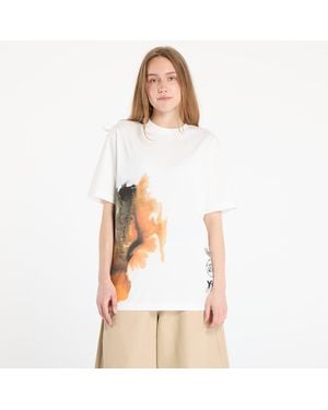 Y-3 T-shirt aop short sleeve t-shirt unisex xs - Blanc