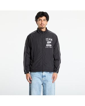PATTA Jacket Athletic Nylon Track Jacket - Black