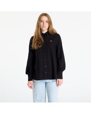 Fred Perry Shirt Button Down Shirt - Black
