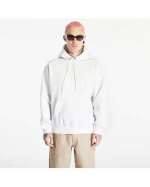 Nike Felpa Solo Swoosh Fleece Pullover Hoodie Birch Heather - Bianco